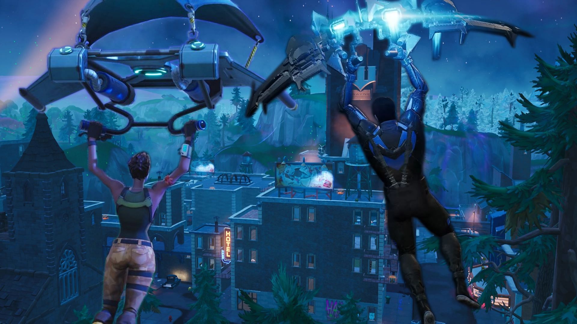Fortnite x Gotham Knights collab may arrive with Batgirl, Red Hood, and more skins