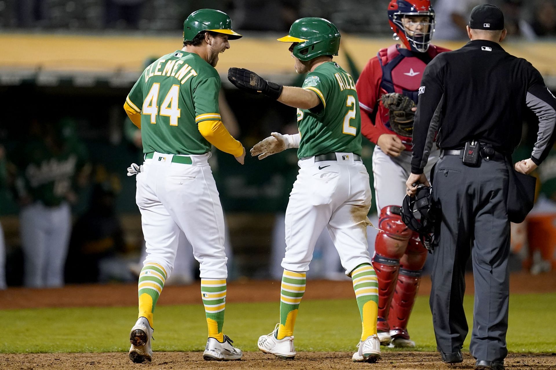 Los Angeles Angels v Oakland Athletics