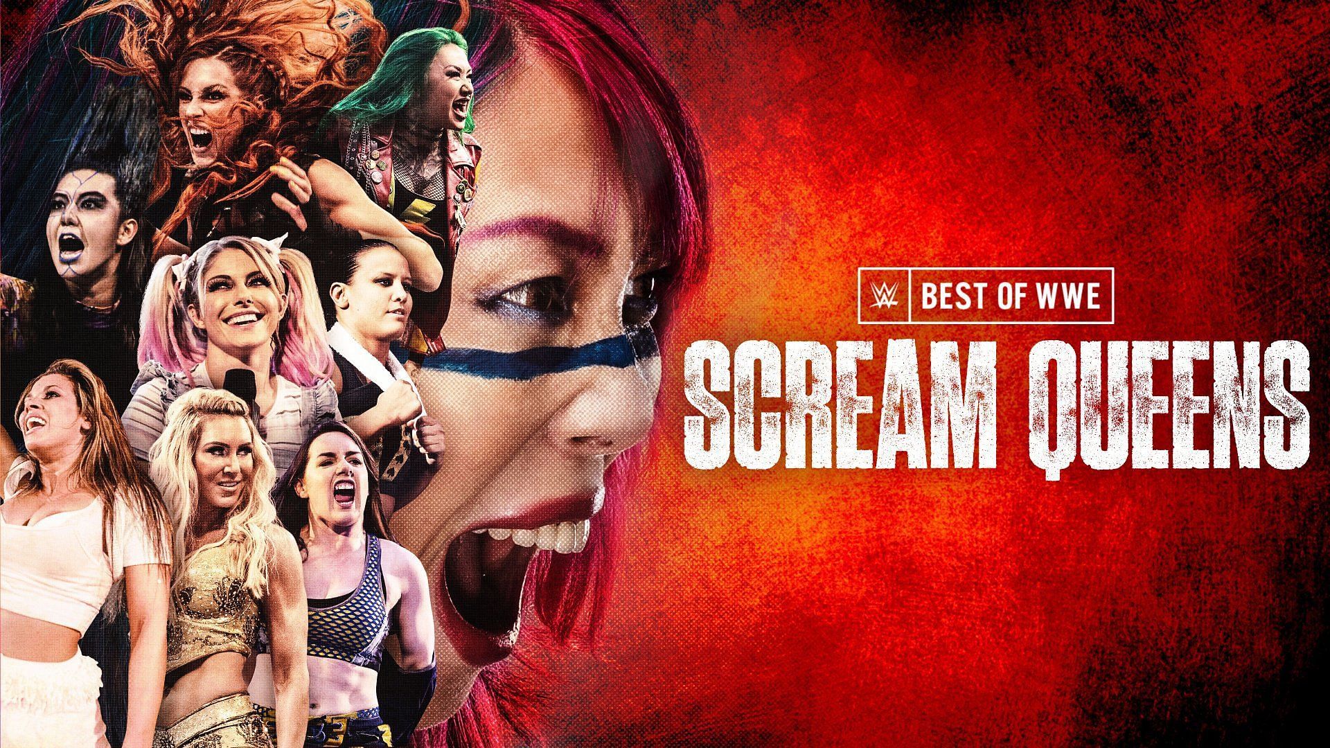 The Best Of WWE: Scream Queens graphic
