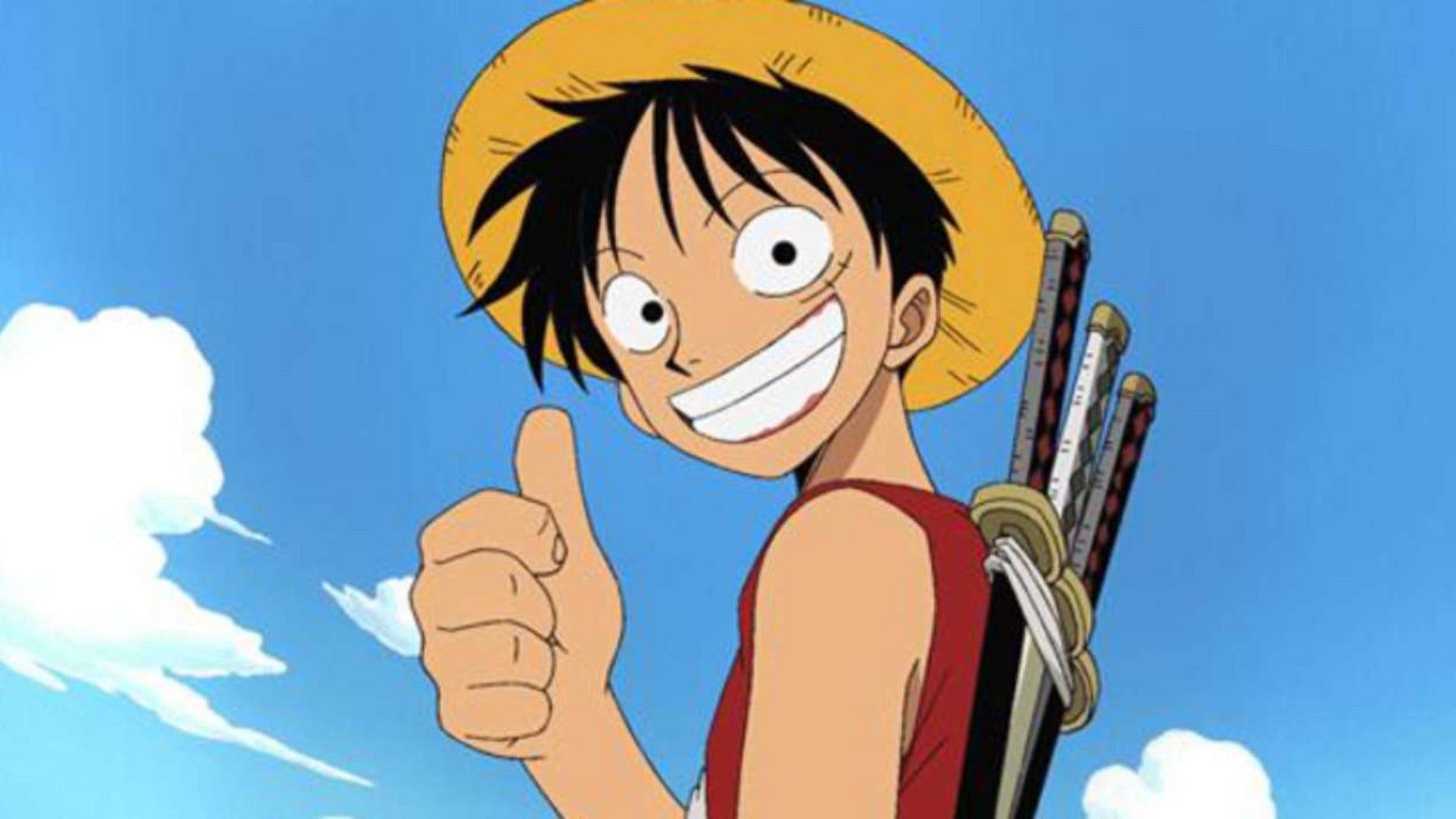 One Piece&#039;s protagonist in his pre-timeskip days (Image via Toei Animation)
