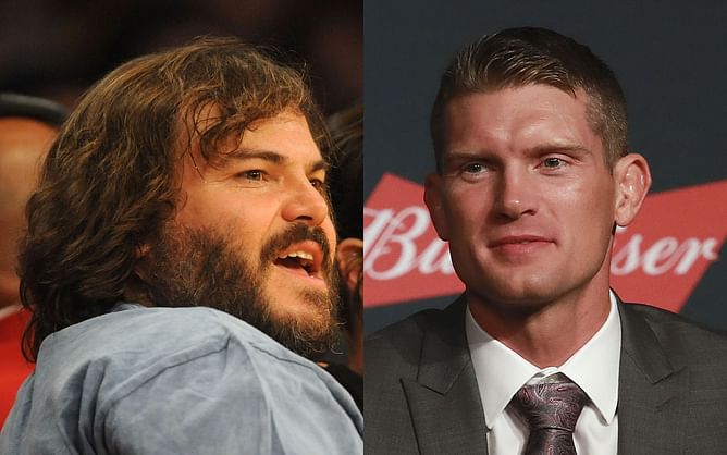 Watch: Jack Black teaches Stephen 'Wonderboy' Thompson how to throw a kick