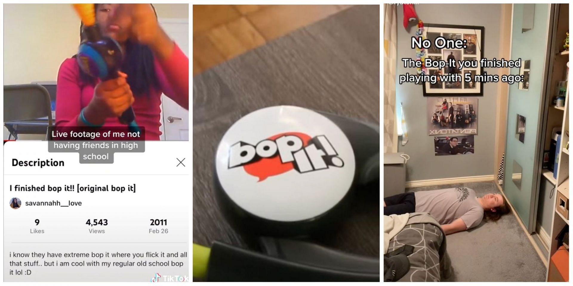 Details about the Bop It Twist It Pull It trend explored as the challenge goes viral on TikTok. (Image via TikTok)
