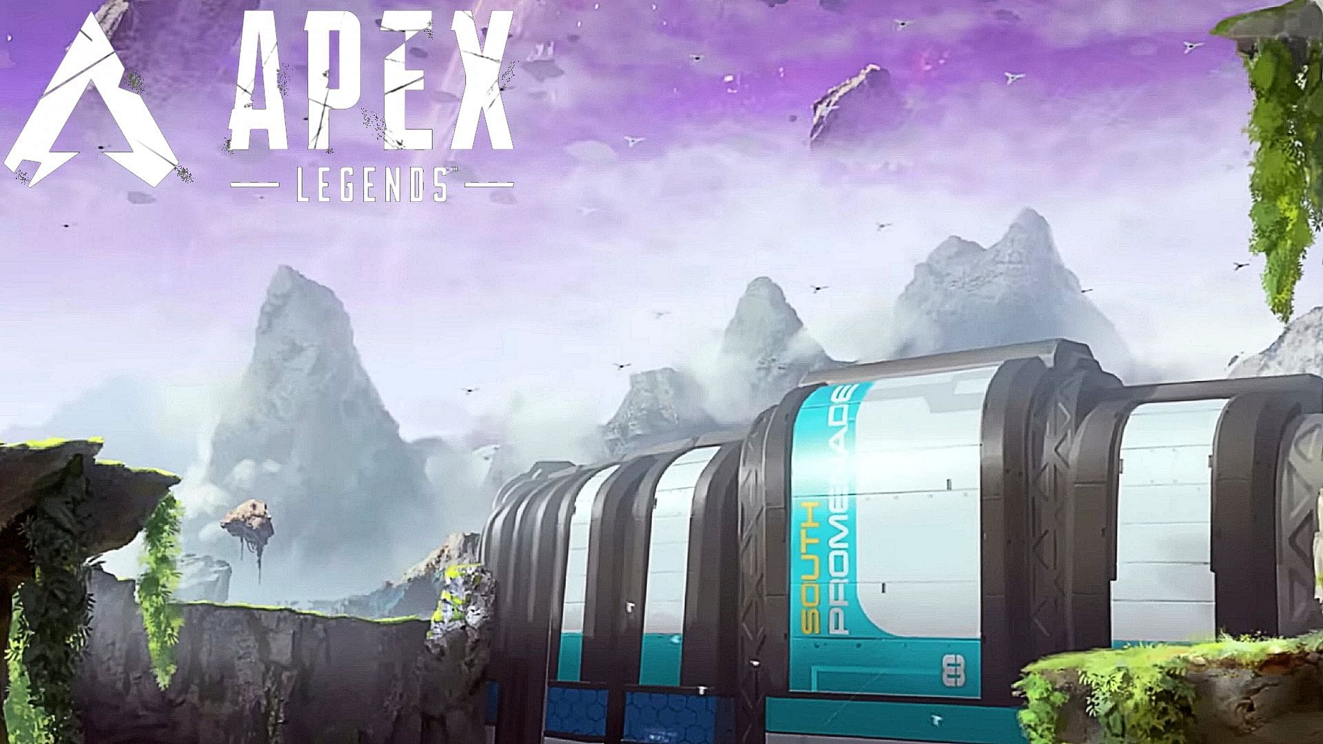 A look at the new map from the Apex Legend's latest teaser (Image via EA)