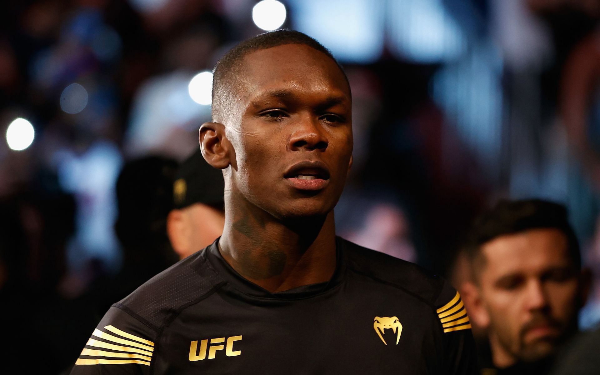 Israel Adesanya before his UFC 263 fight against Marvin Vettori