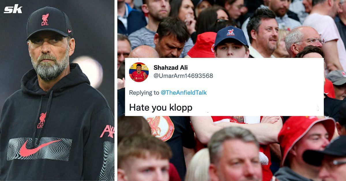 Liverpool fans were not happy with Mohamed Salah