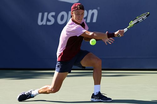 Holger Rune at the 2022 US Open.