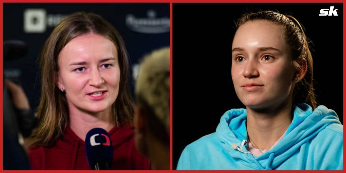 Krecjikova and Rybakina will vye for a finals spot.