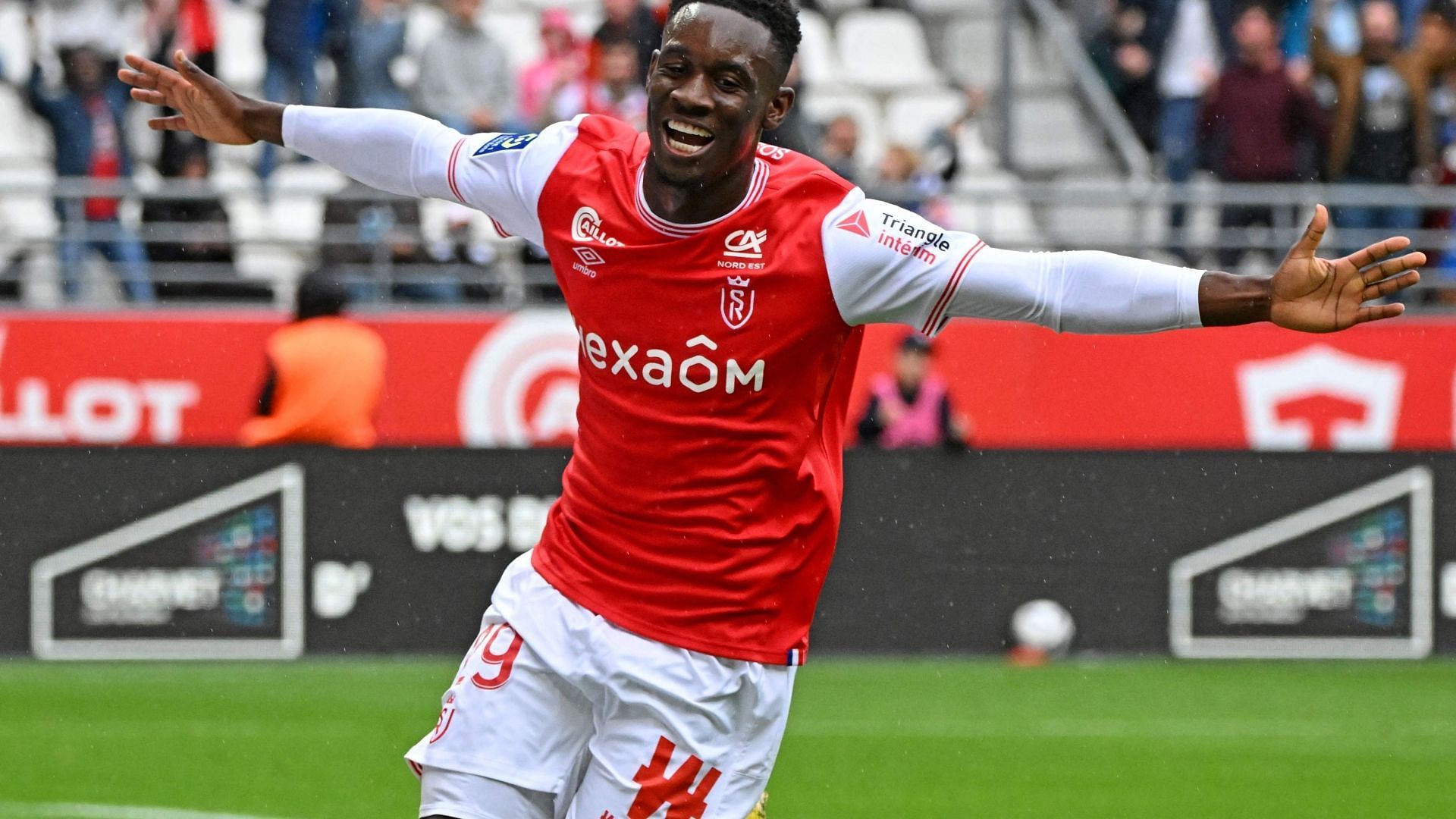Folarin Balogun will be hoping to score his eighth goal for Reims this weekend when his side face Brest