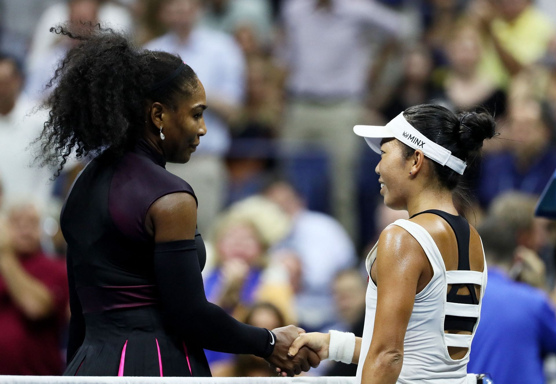 Williams and King at the 2016 US Open 