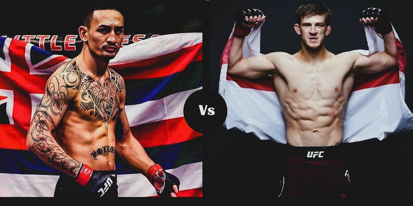 Max Holloway (left) and Arnold Allen (right) [Images via @blessedmma &amp; @arnoldbfa on Instagram]