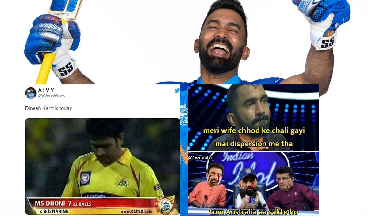 T20 World Cup 2022: Top 10 funny Dinesh Karthik memes after his failure ...