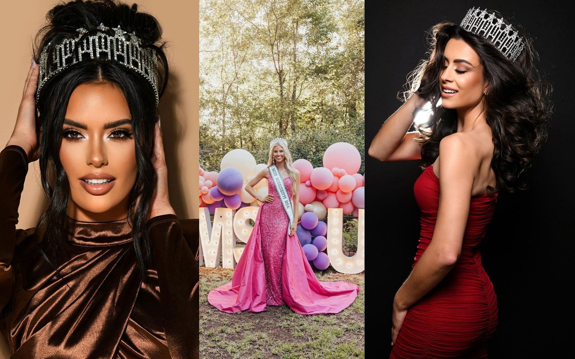 The battle for Miss USA crown is on! (Images via missmsusa, caschuman and missneusa/ Instagram)