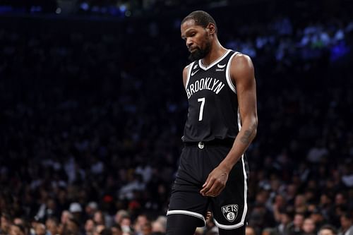 Kevin Durant of the Brooklyn Nets