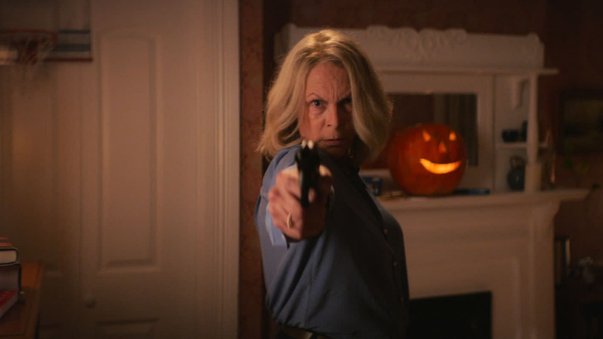 Jamie Lee Curtis stars in Halloween Ends (Image via IMDb)
