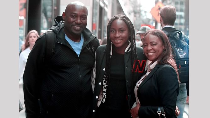 "People think I pay for everything in my household, I'm like 'No', my parents take care of themselves and us" - Coco Gauff after San Diego Open R1 win