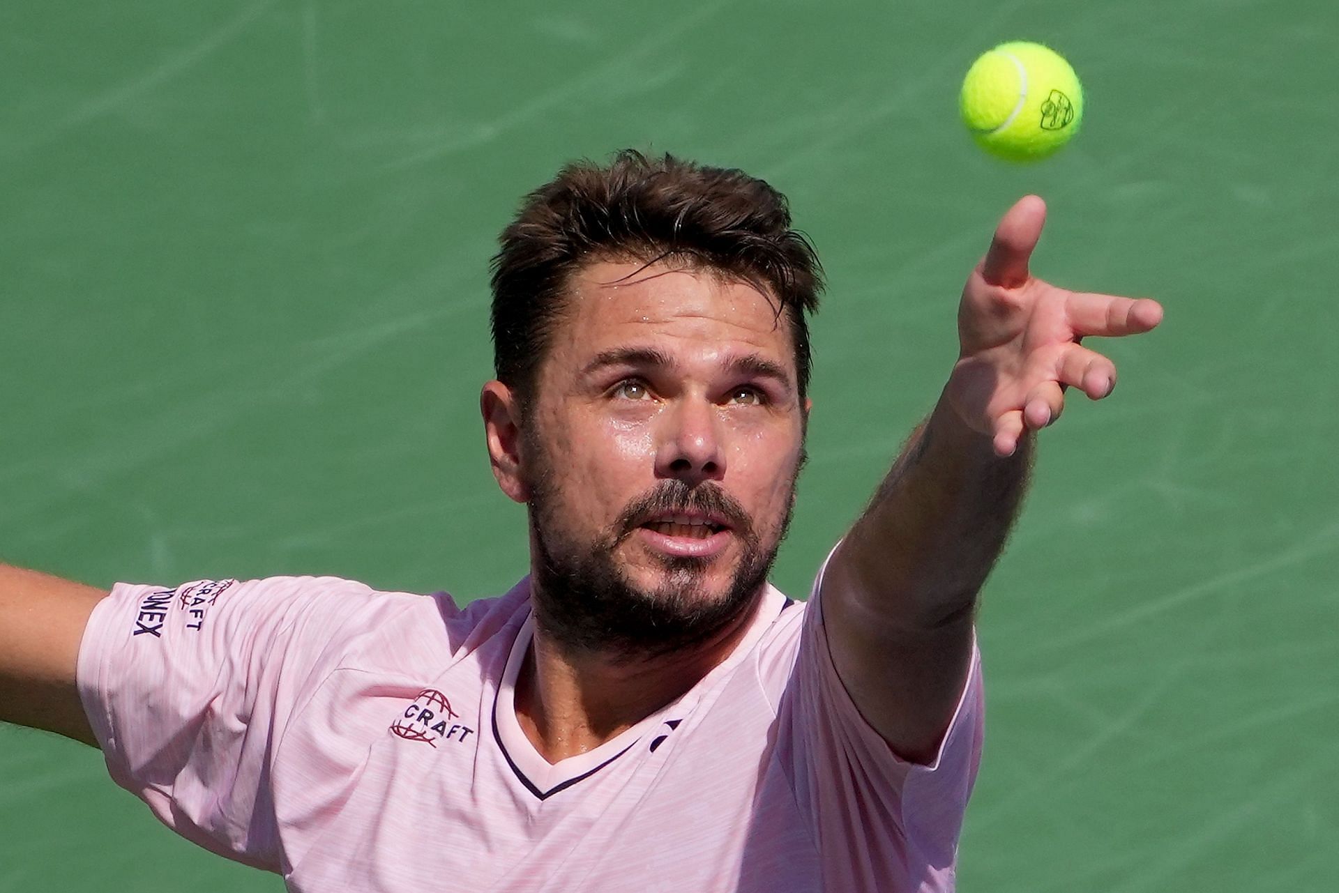 Stan Wawrinka in action at the Western &amp; Southern Open.