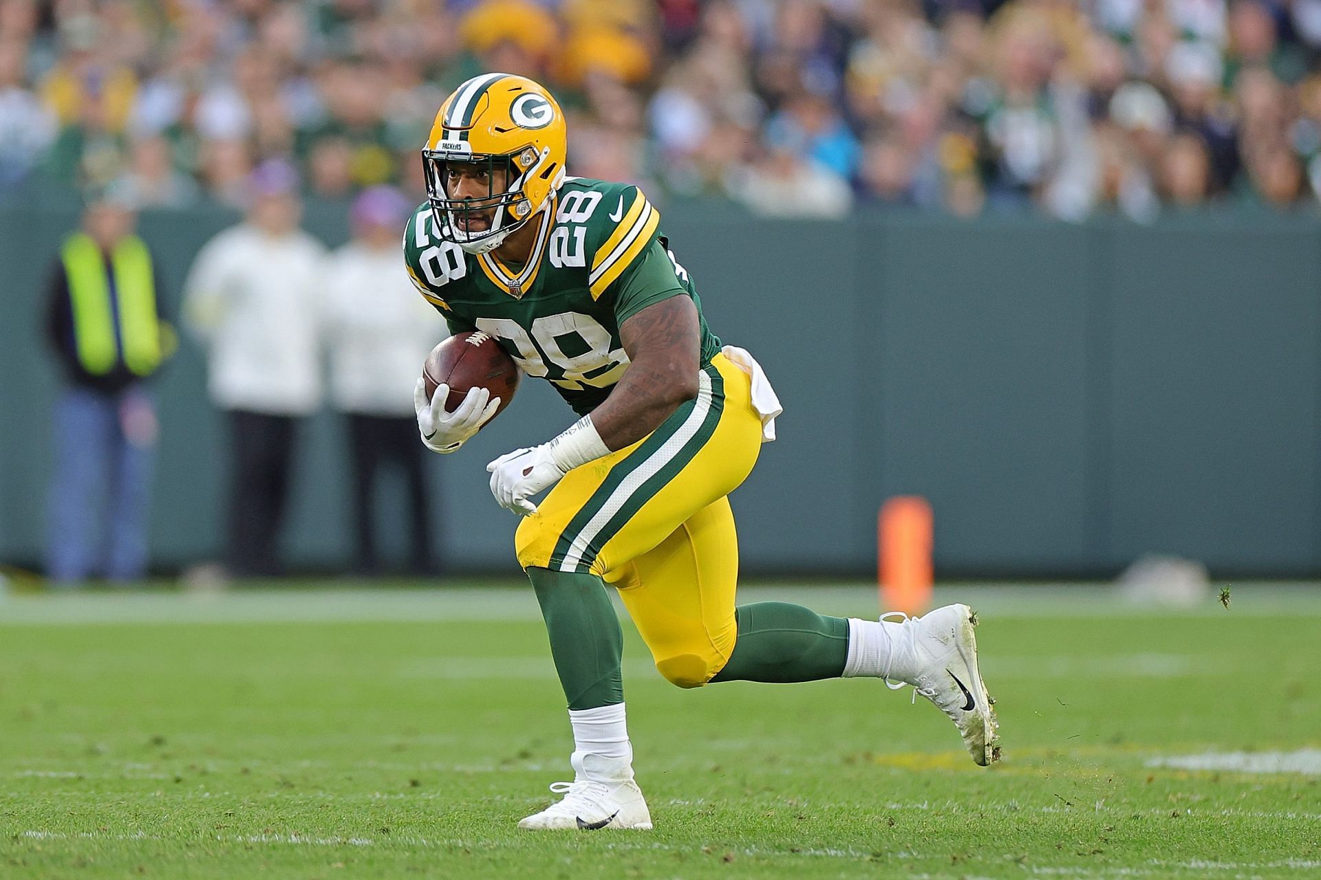 Green Bay Packers RB AJ Dillon