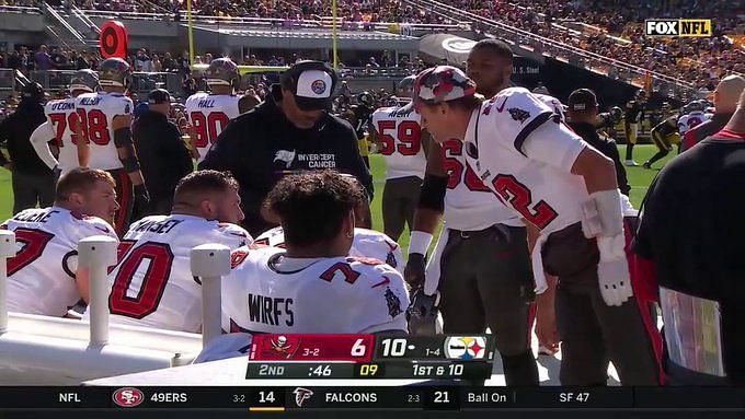 Tom Brady rips into Buccaneers offensive line during Steelers game: 'Get  your f---ing act together!' 