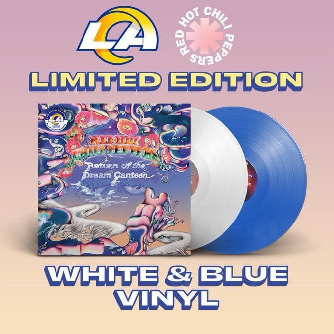 Red Hot Chili Peppers 'Return of the Dream Canteen' vinyl Theme, pre