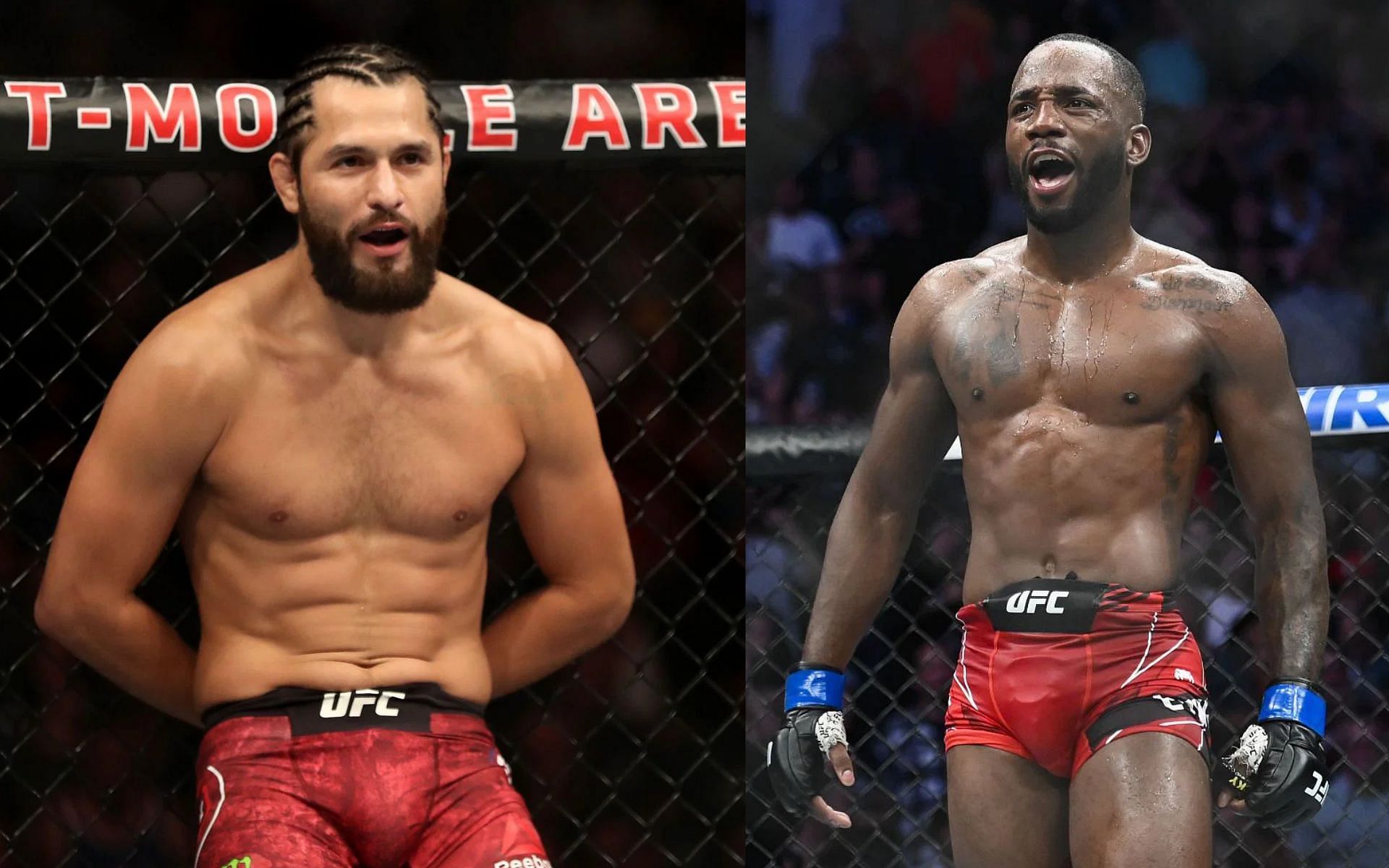 Jorge Masvidal (left) and Leon Edwards (right)