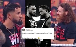 [VIDEO] "Yeet, my dawg!" -- WWE fans hail Sami Zayn as the "best thing going in wrestling" after he cracks Roman Reigns and The Bloodline on WWE RAW