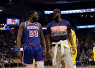 Draymond Green and LeBron James.