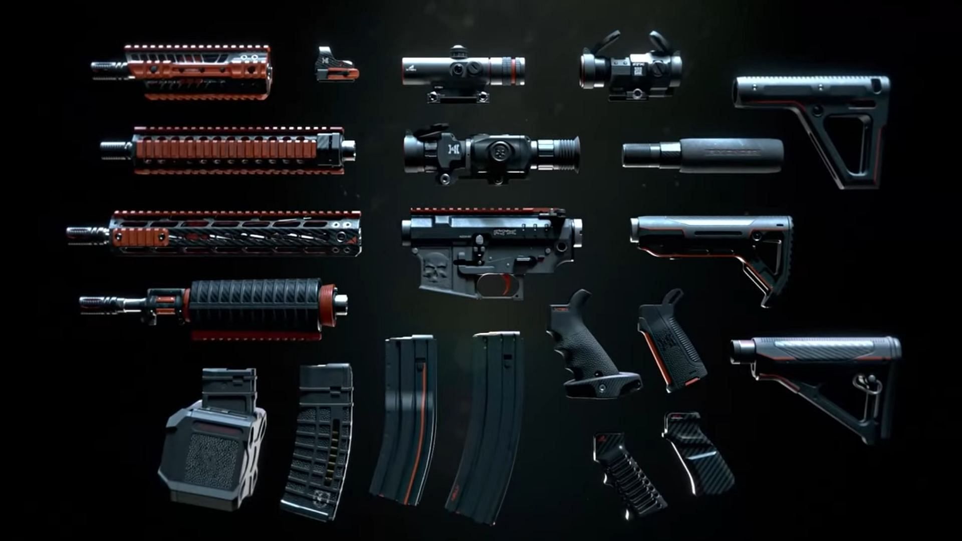 Players can intricately design guns in Modern Warfare 2 (Image via Activision