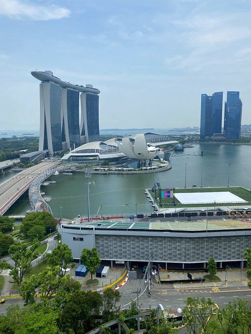 F1 Singapore GP's track resurfaced using modern technology