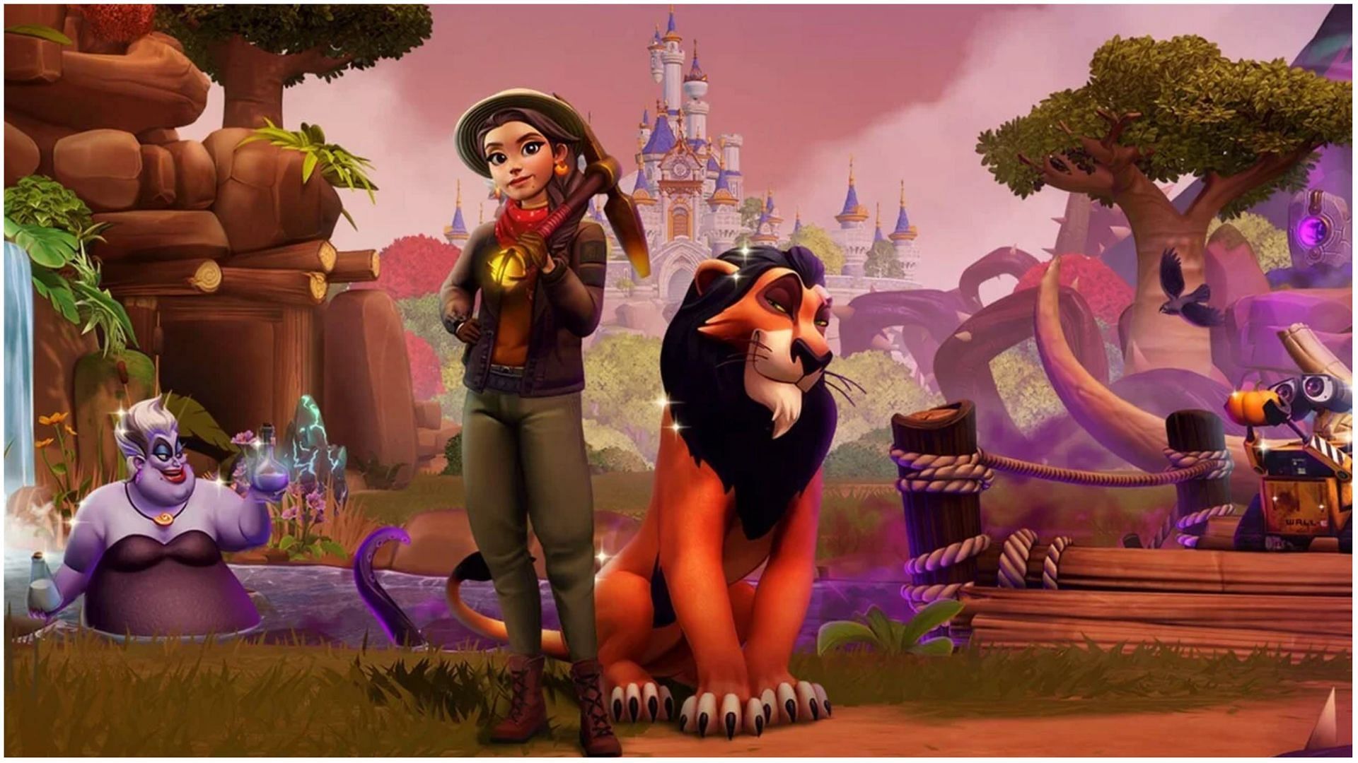 A new update adds Scar to Disney Dreamlight Valley (Image via Gameloft)