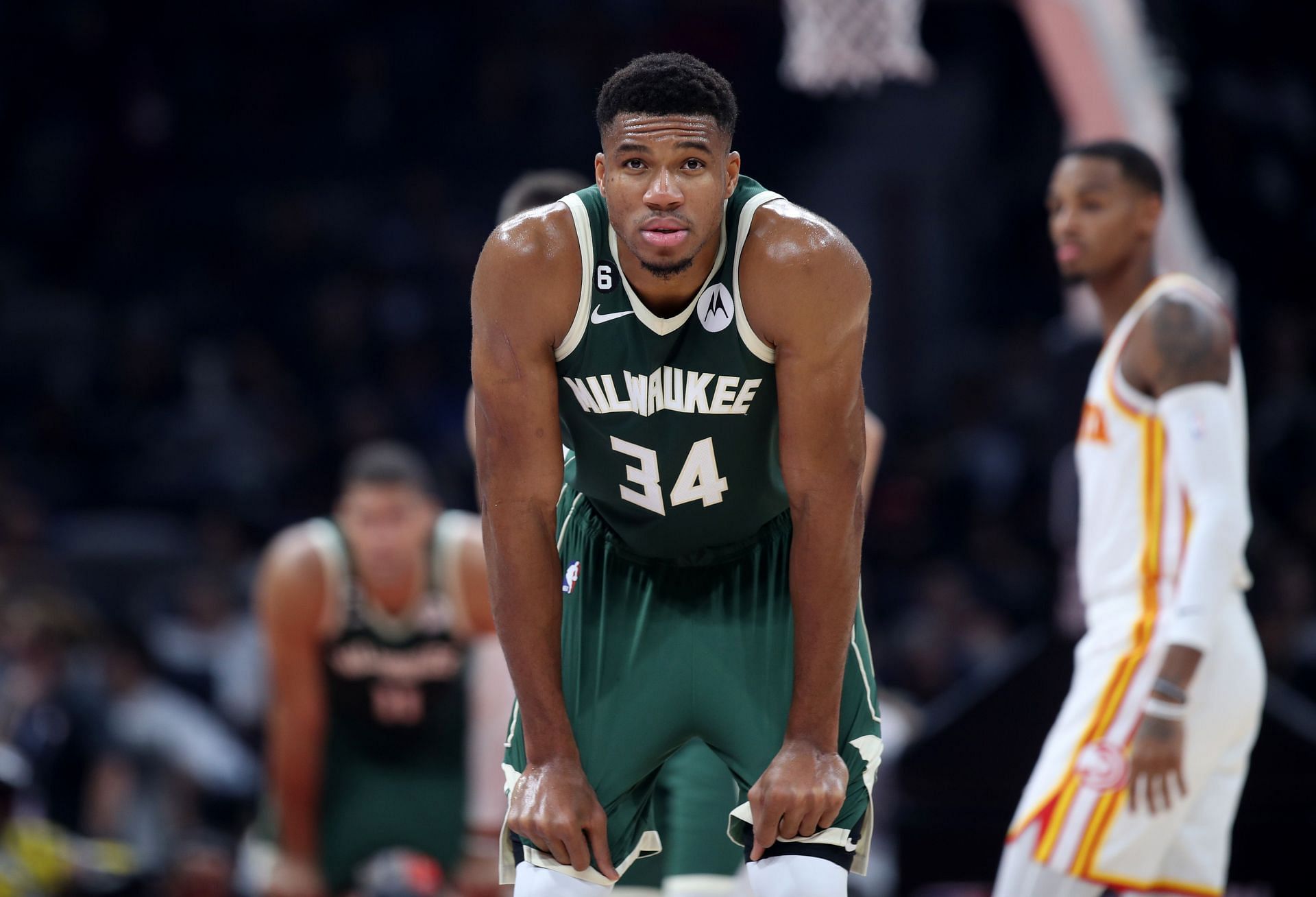 Giannis Antetokounmpo of the Milwaukee Bucks.