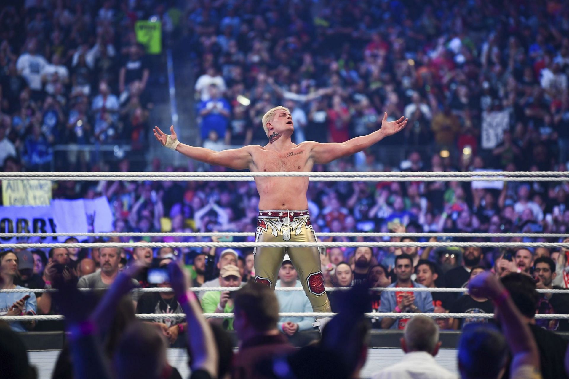 A win over Brock Lesnar would make Cody Rhodes the top guy