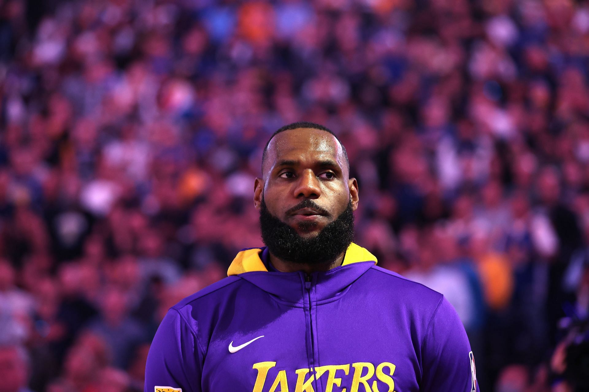 LeBron James of the Lakers.