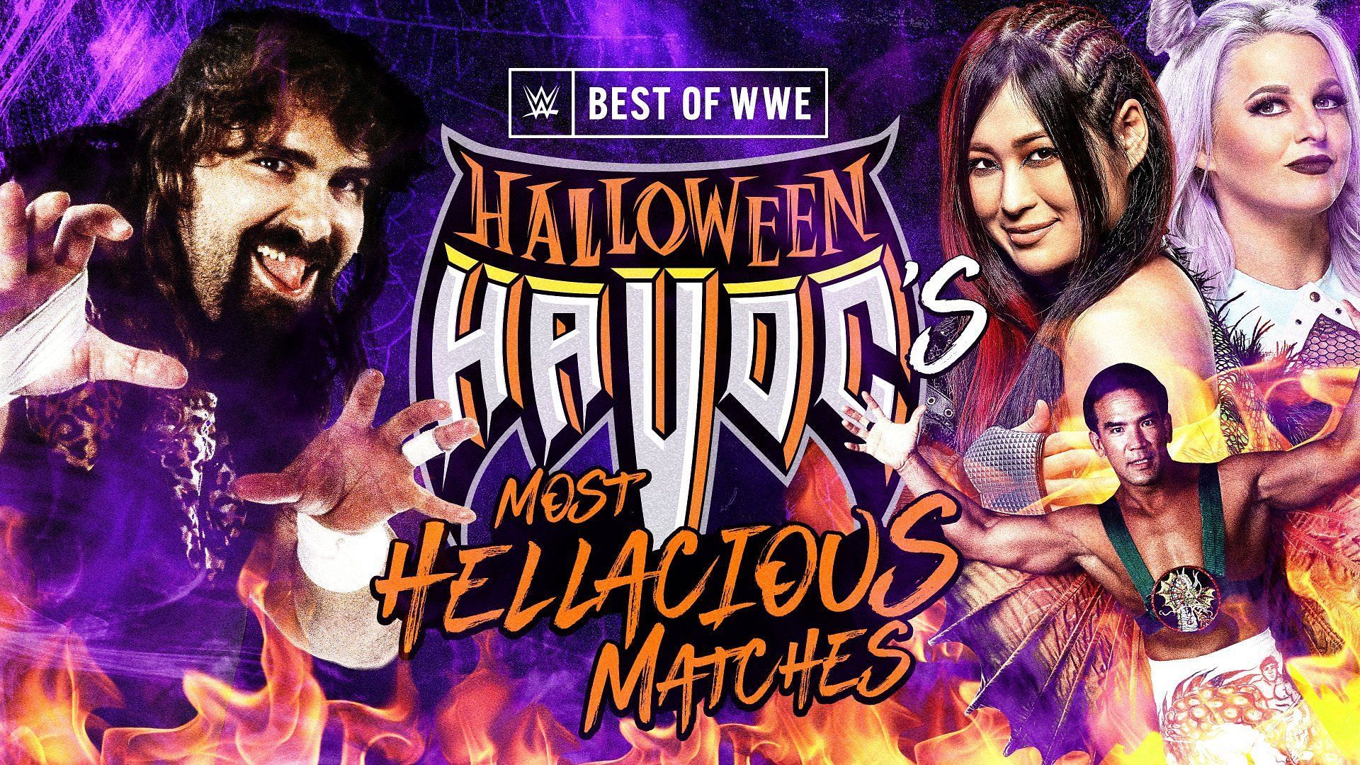 The Best Of WWE: Halloween Havoc&#039;s Most Hellacious Matches graphic