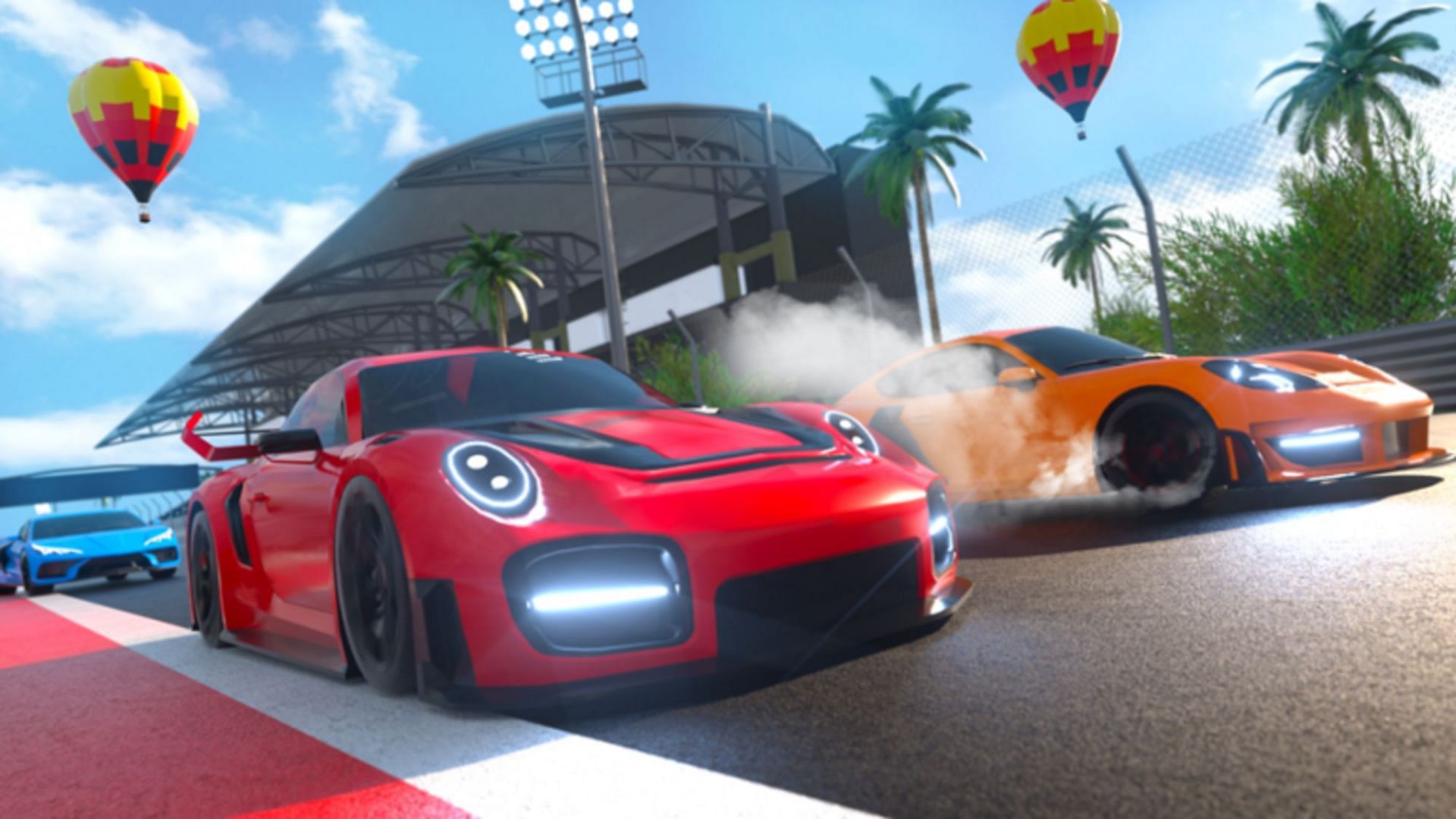 Game all about cars (Image via Roblox)