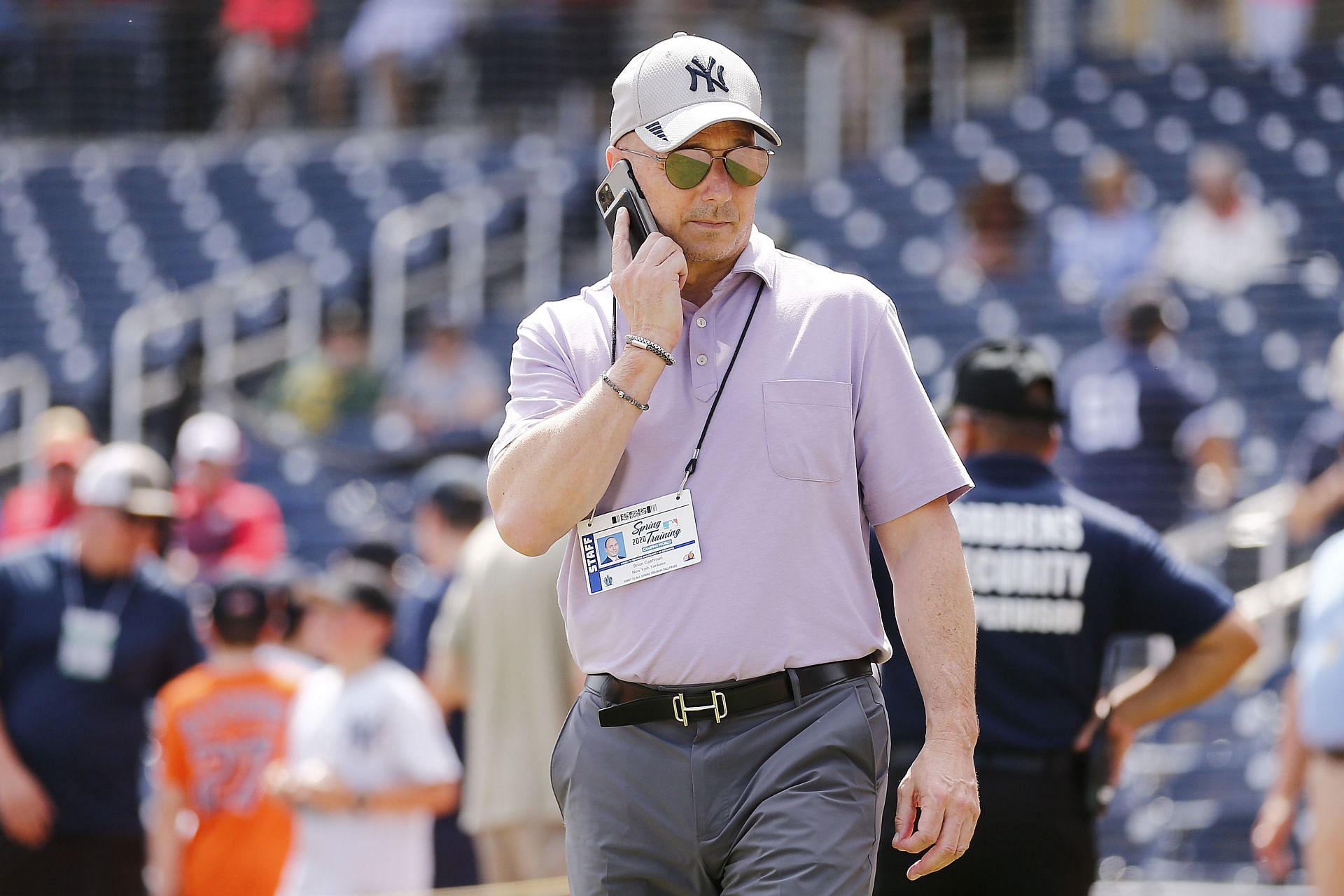 Brian Cashman will be disappointed after the 4-0 sweep by the Houston Astros