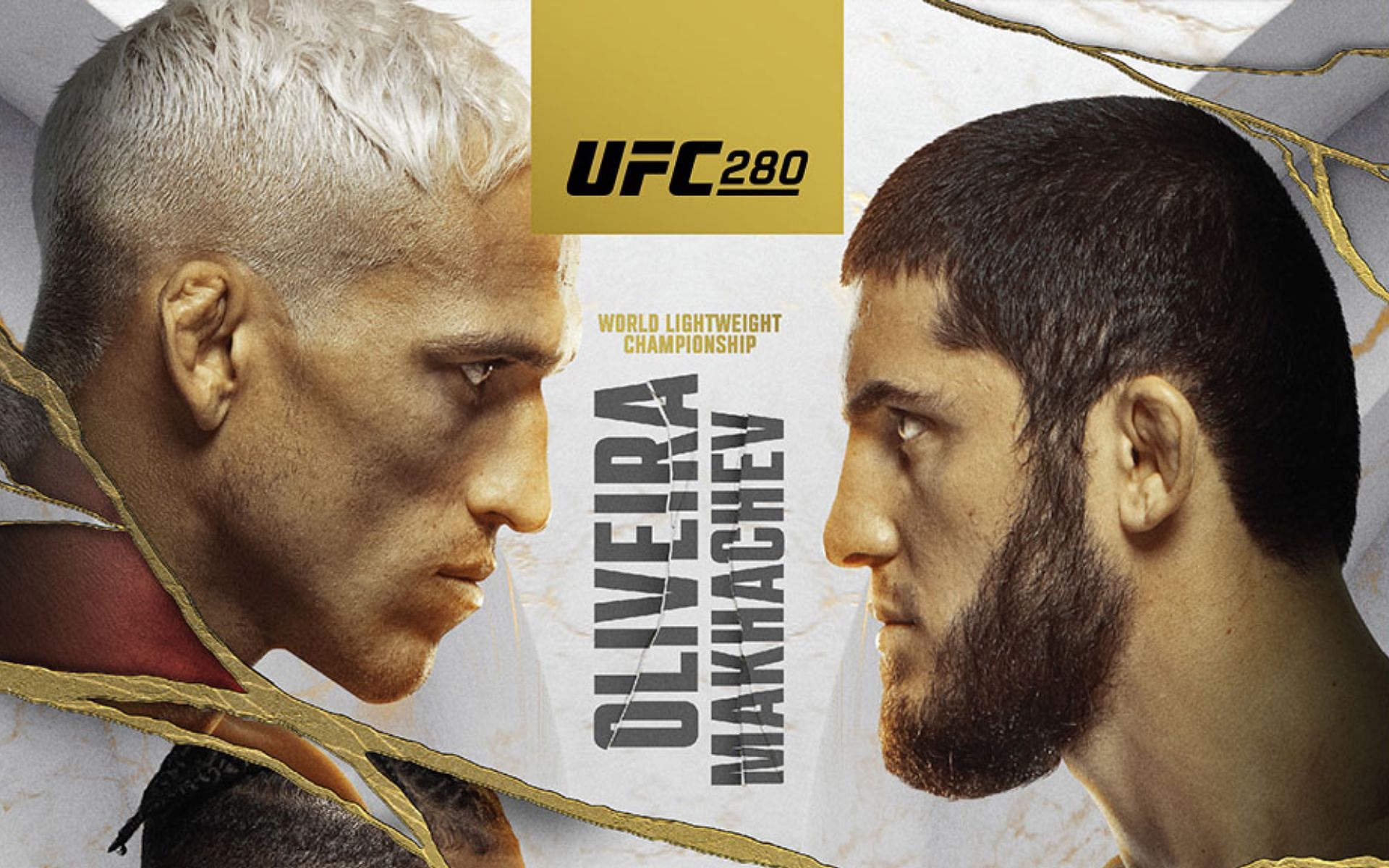 UFC 280 fight poster [Images courtesy of @btsportufc on Twitter]