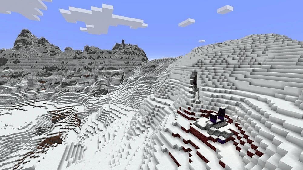Snowy Slopes in Minecraft