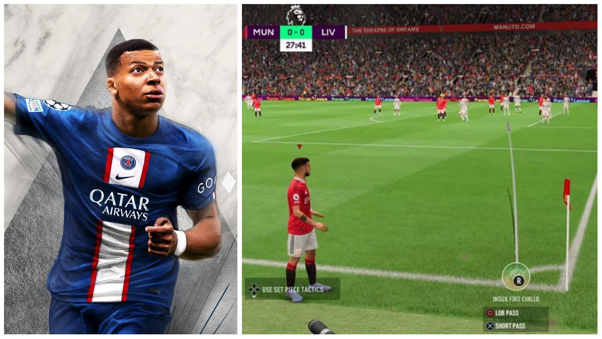 Corner kicks have changed completely in FIFA 23 (Images via EA Sports)