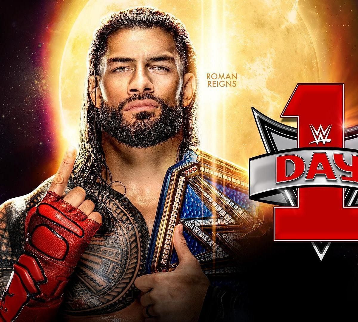 Roman Reigns was missing from WWE Day 1 last year