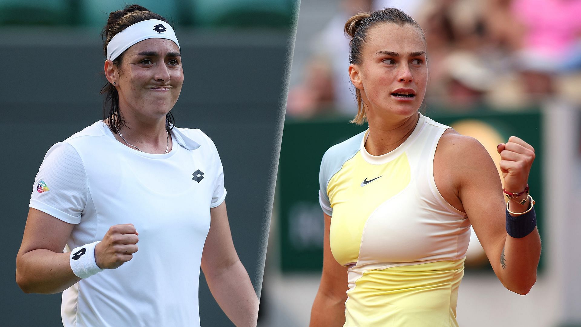Jabeur and Sabalenka will lock horns in a round-robin match the WTA Finals.