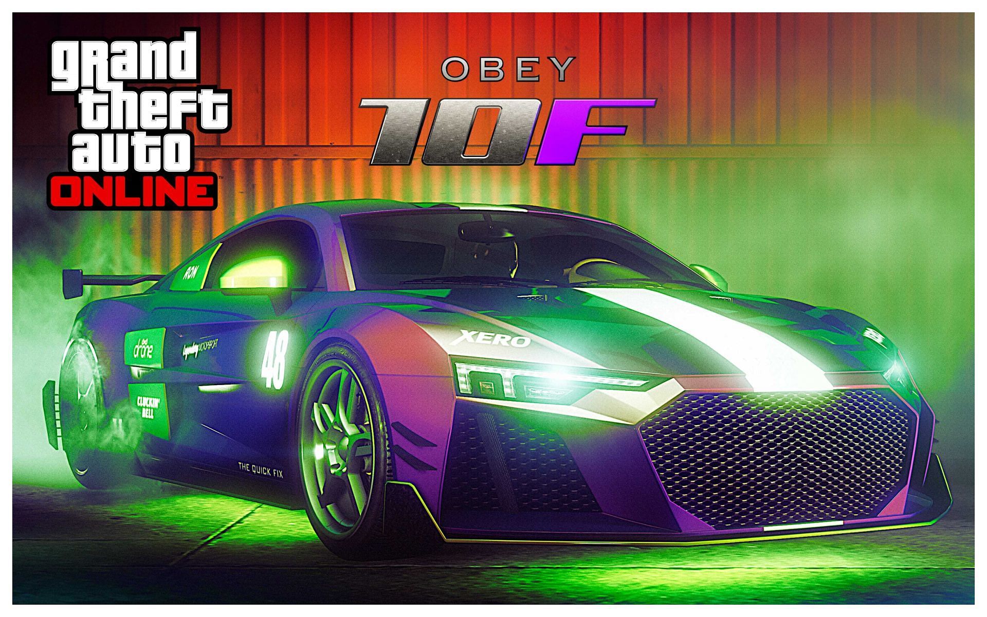 Obet 10F is the fastest car (Images via Rockstar Games)