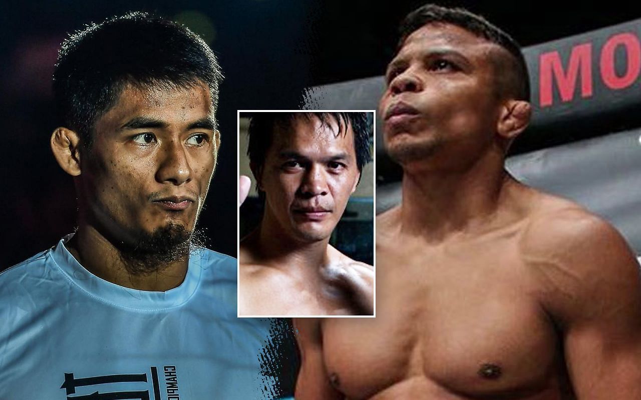 Stephen Loman, Mark Sangiao, and Bibiano Fernandes [Photo Credits: ONE Championship]