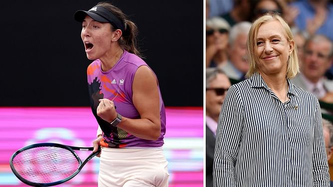 "She’s totally a student of the game" - Martina Navratilova showers praise on Jessica Pegula ahead of the WTA Finals