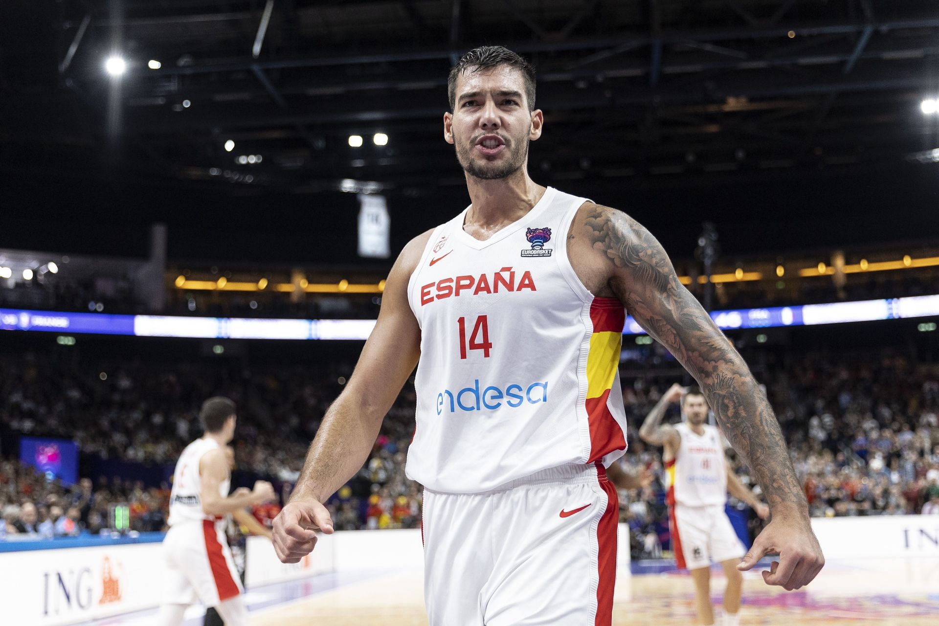 Willy Hernangomez is a talented player who comes from Spain (Image via Getty Images)