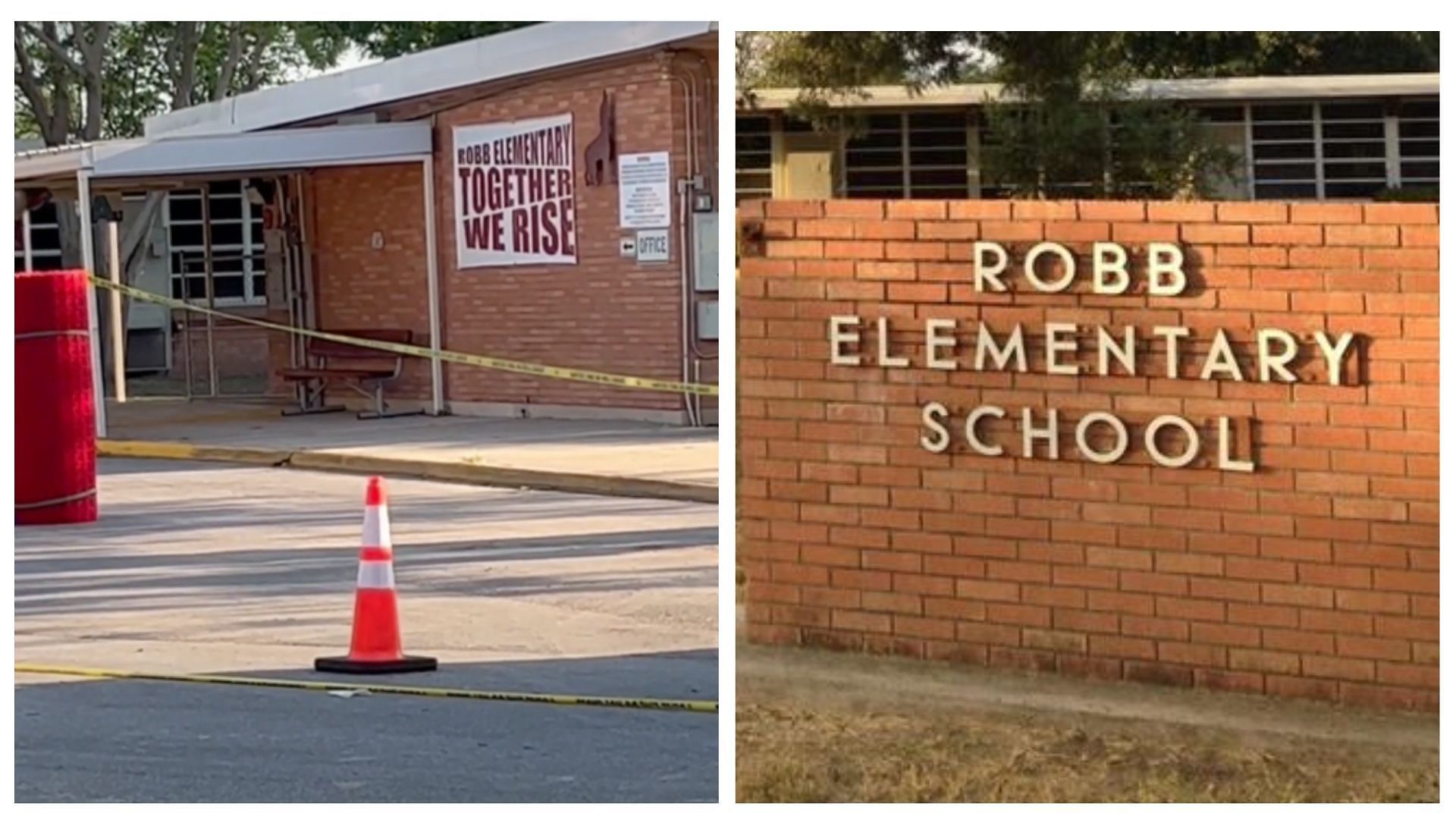 Uvalde authorities were heavily criticized for what was perceived as a lackluster response(images via VOA/Uvalde CISD)