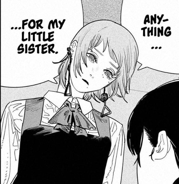 Chainsaw Man chapter 108 sends fans theorizing about Yoru's older sister