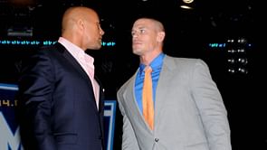 What did John Cena say about The Rock that soured their relationship?