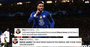 Twitter erupts as Reece James stars in Chelsea's 3-0 thrashing of AC Milan
