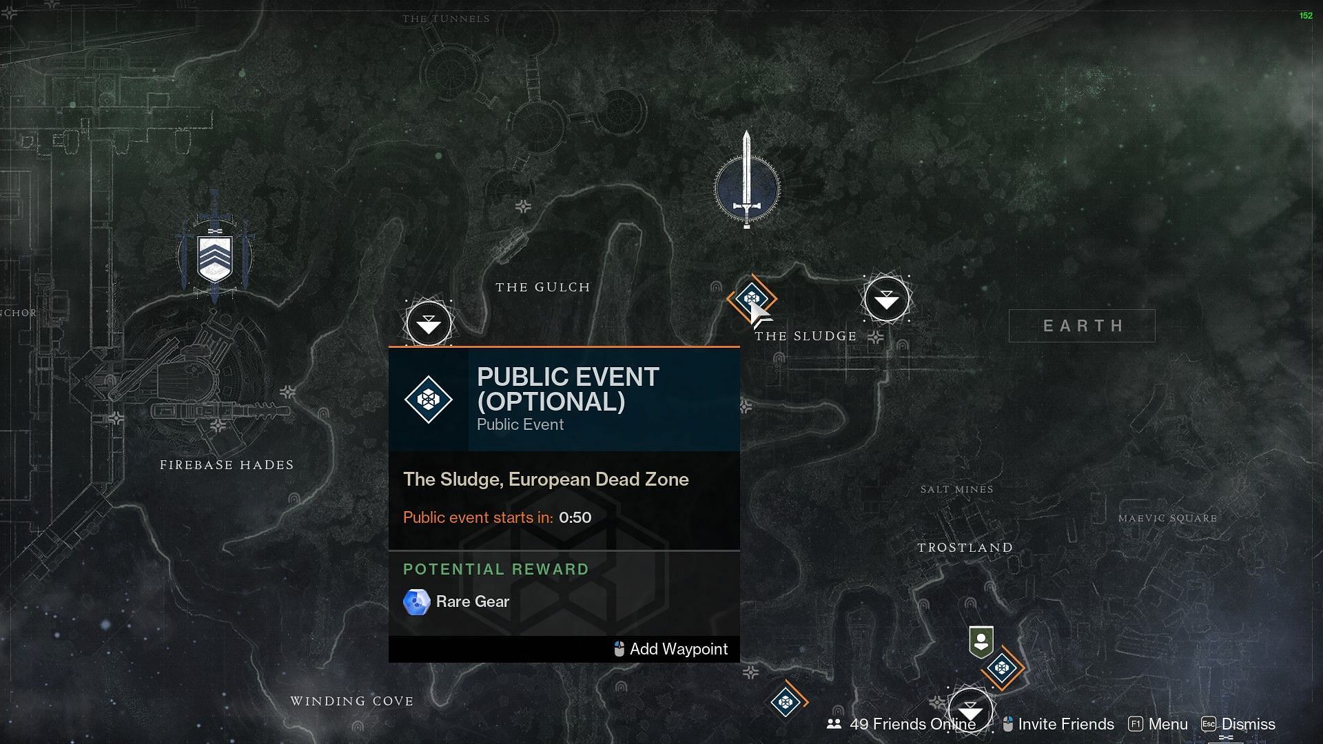 EDZ Public Events (Image via Destiny 2)