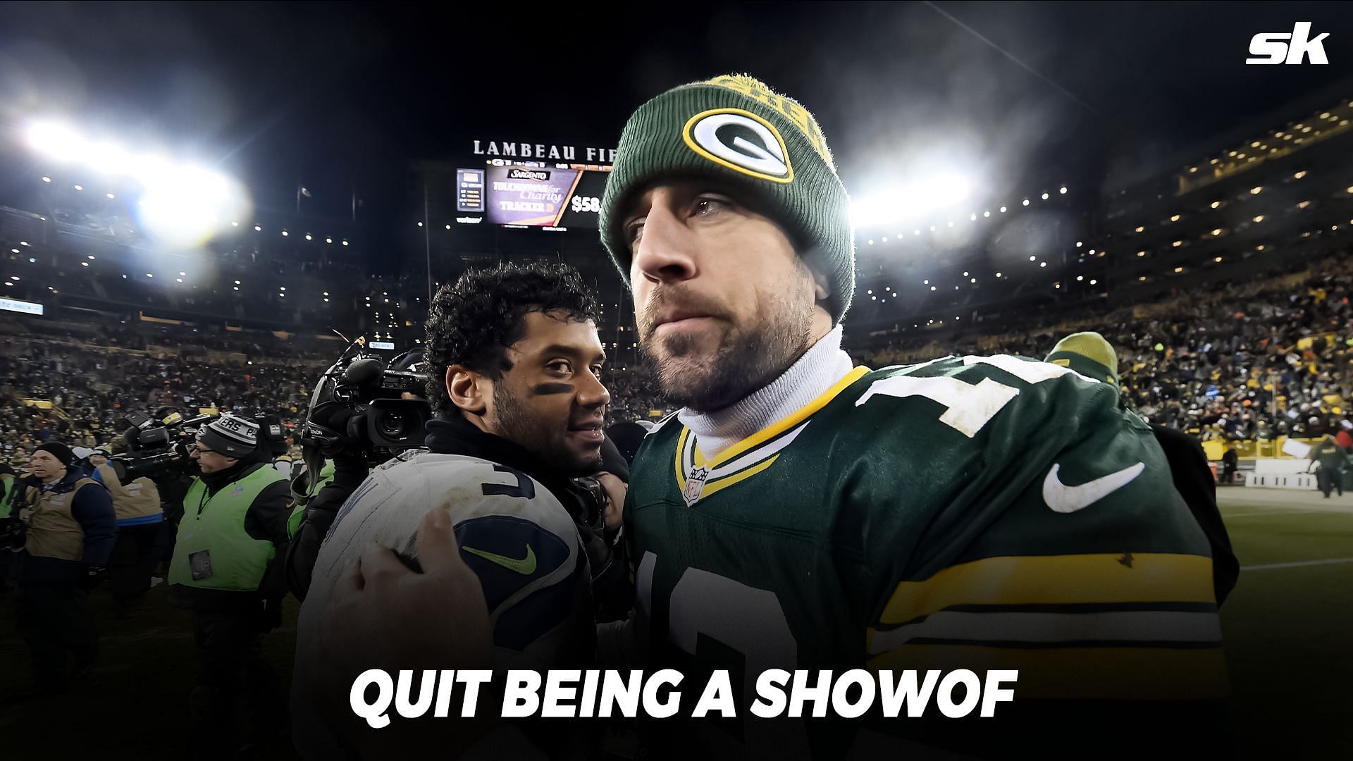 Aaron Rodgers and Russell Wilson urged to be better leaders